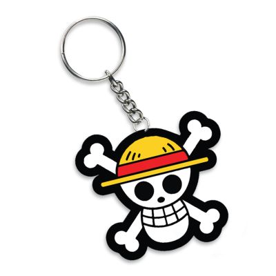 one piece Luffy Key chain Cartoon Theme Keychain For Bike & Car Birthday Return Gift For Kids Gift For Girls & Boys